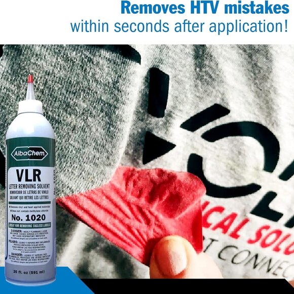 New Heat Transfer Vinyl Remover for Fabrics - Picture 2 of 3